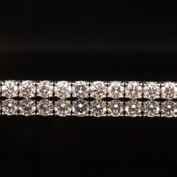 18K Gold 9.02ct Diamond Bracelet