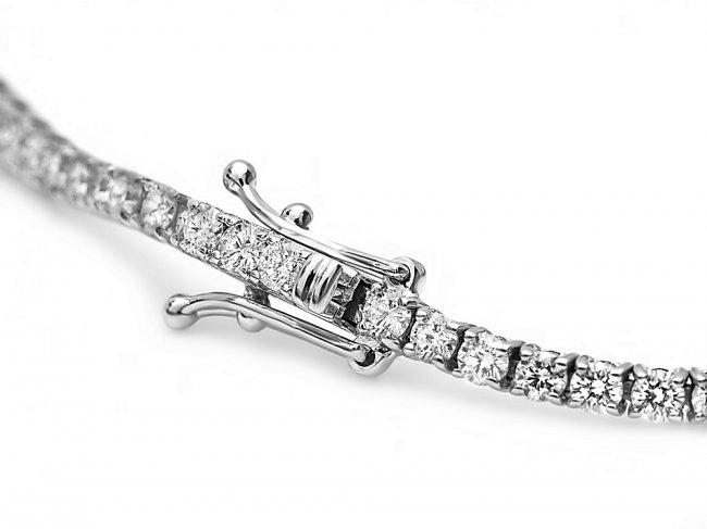 18k White Gold 3.20ct Diamond Bracelet