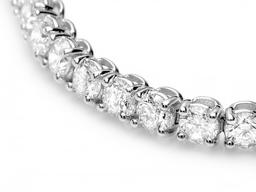 18k White Gold 7.50ct Diamond Bracelet