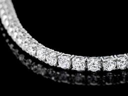 18k White Gold 7.50ct Diamond Bracelet