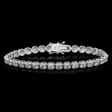 18K Gold 8.20 Diamond Bracelet