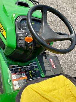 JD X758 4x4 RIDING MOWER 328.7hrs.