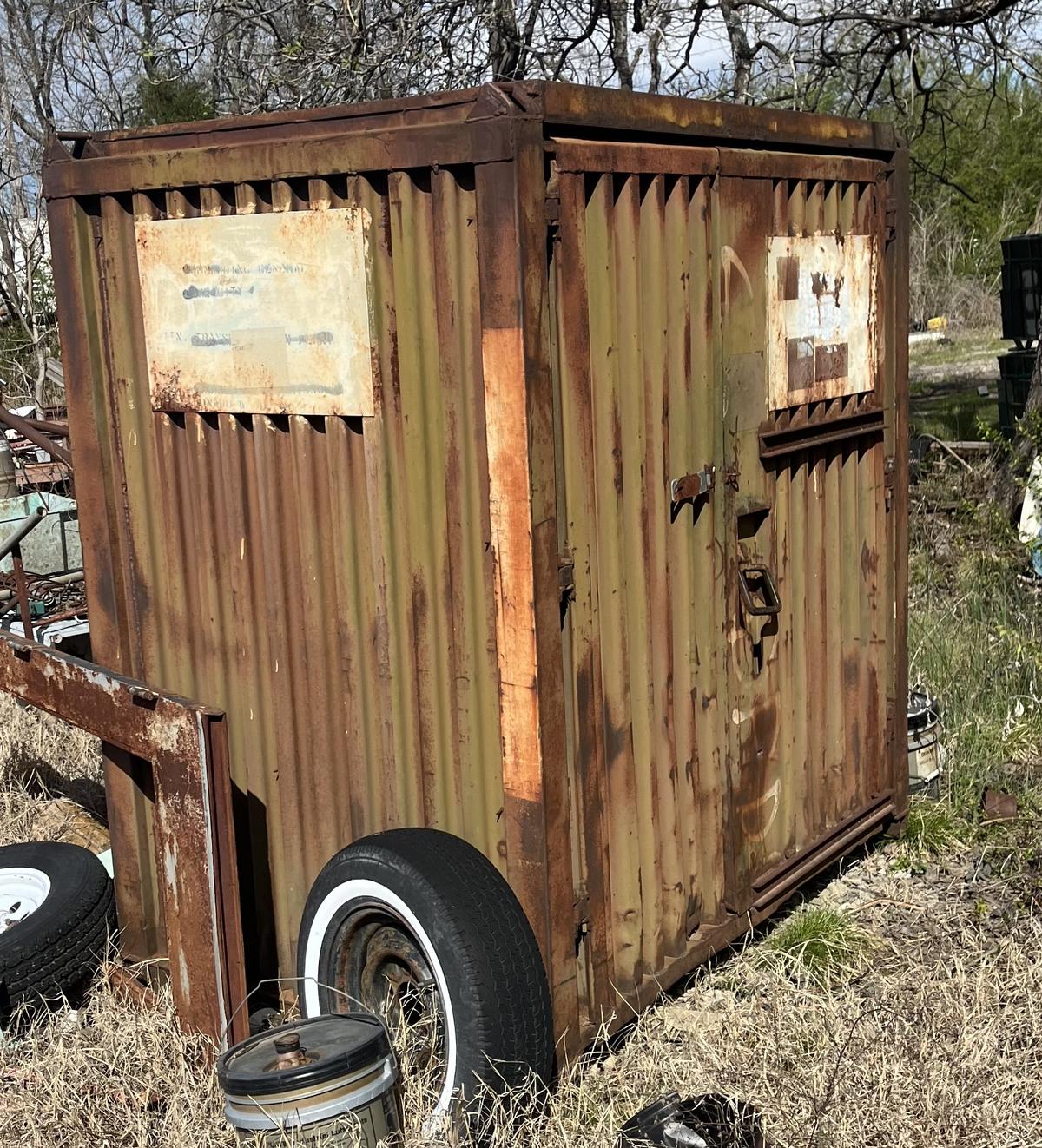 4X8 STORAGE CONTAINER