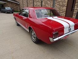 1966 Ford Mustang VIN 6F07T707826