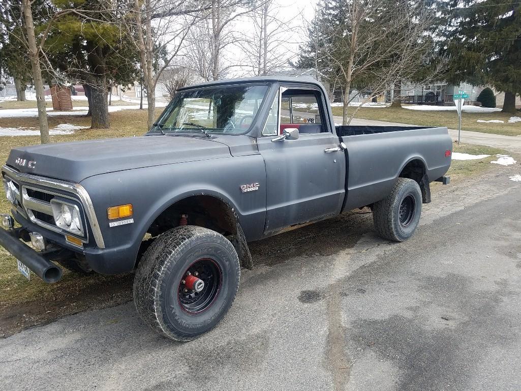 1971 GMC Pickup Vin KE234Z118436