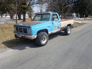 1985 Chevy 4x4 NO RESERVE