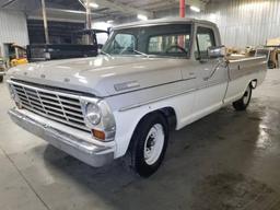 1967 Ford F250 camper Special VIN F25YKB17015