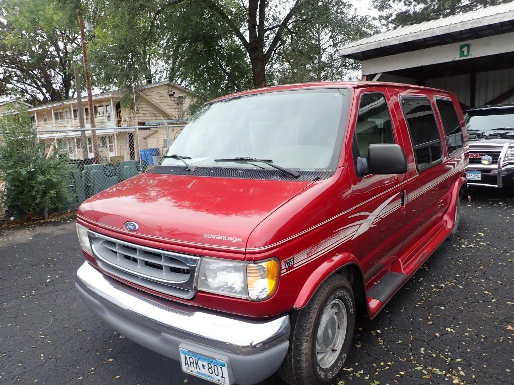 1999 Ford E150 Conversion Van VIN 1FDRE14W5XHA74955