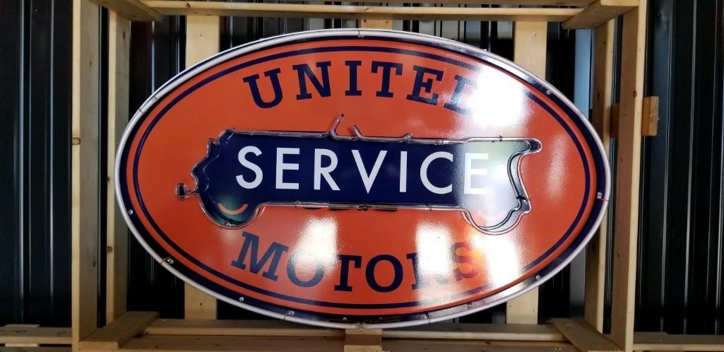 United Motors Service Neon, Selling No Reserve!