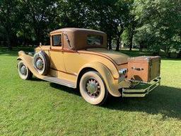 1930 Pierce Arrow Model C Leatherback Coupe w/rumble seat, Selling No Reserve!