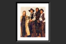 0 YOUNG GUNS CAST SIGNED MOVIE PHOTO