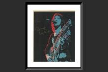 0 MOODY BLUES PHOTO SIGNED BY DENNY LAINE