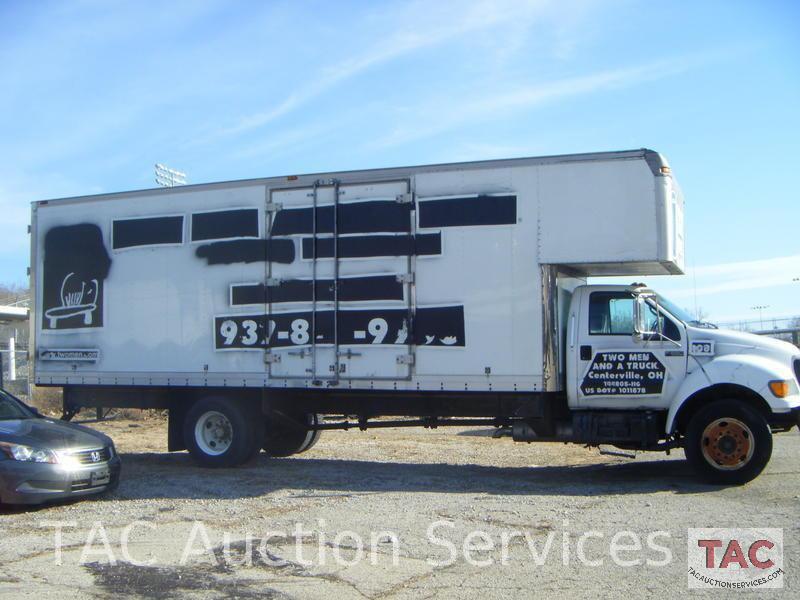 2002 Ford F650 26 foot Box Truck