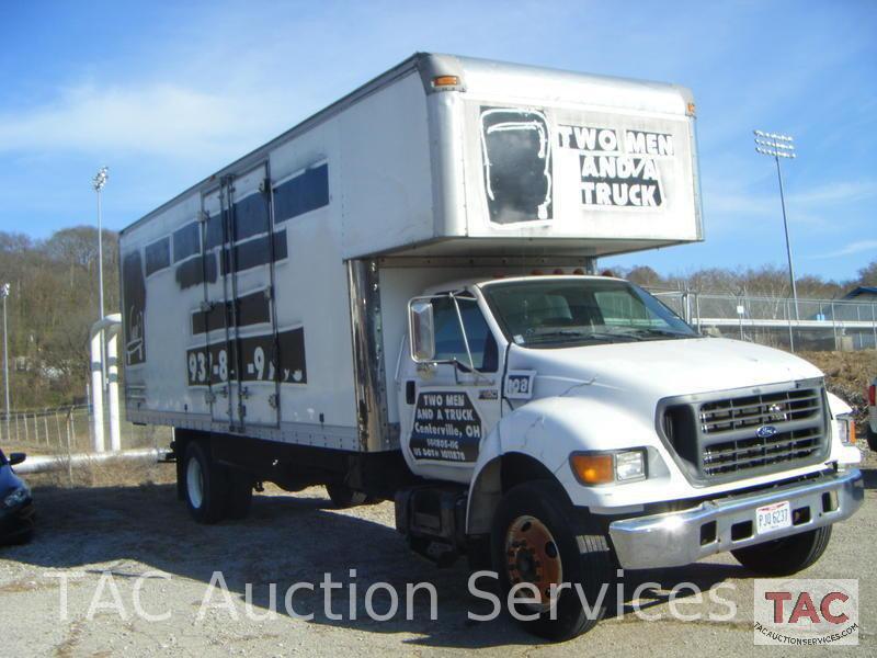 2002 Ford F650 26 foot Box Truck