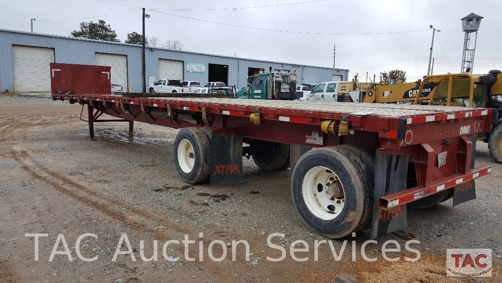 2001 Great Dane 48 ft. Spread Axle Flatbed Trailer