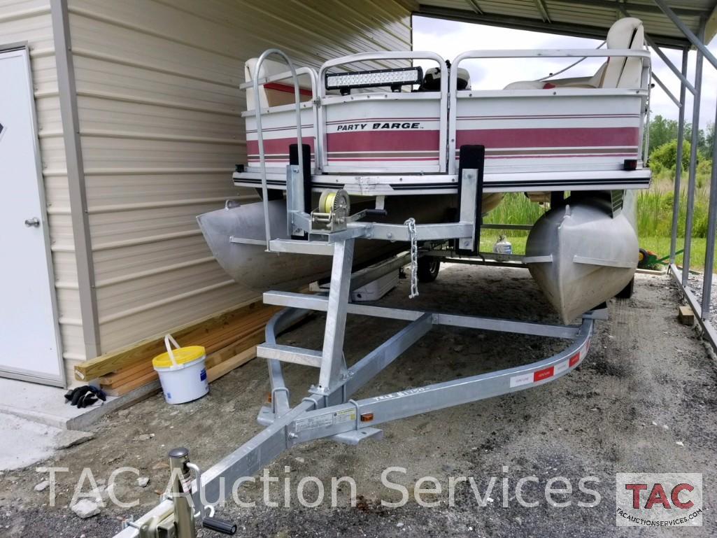 1999 Sun Tracer 21 Foot Party Barge Pontoon