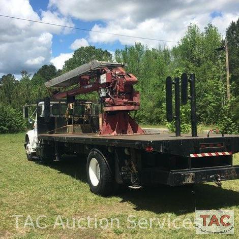 1999 International 4900 Crane Truck