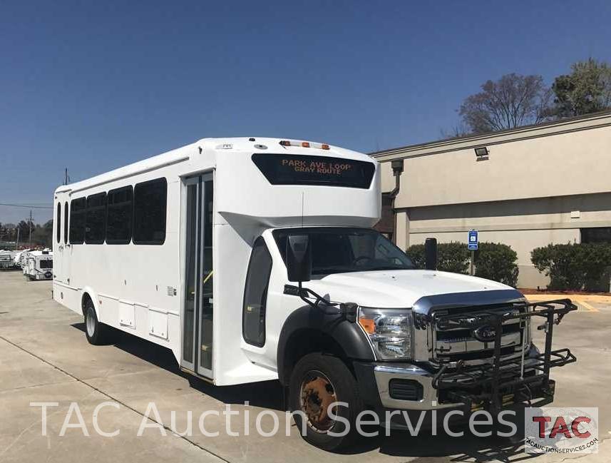 2012 Ford F550 Glaval Entourage 30 Passenger Bus