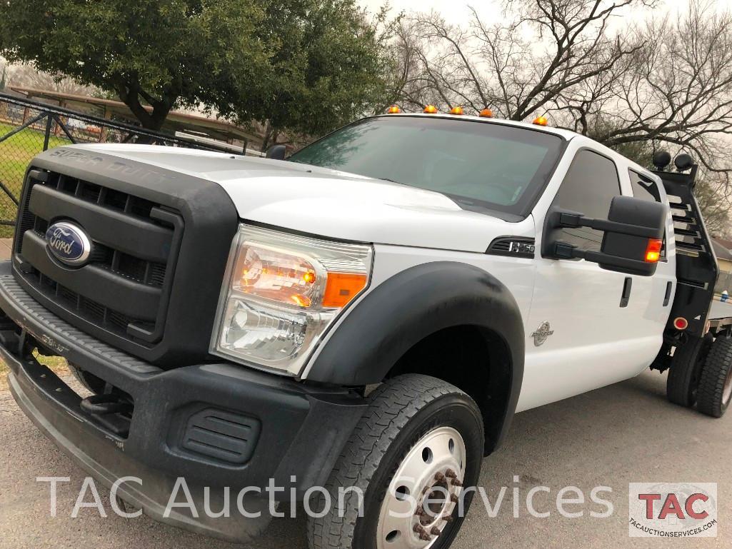 2011 Ford F550 Flatbed Truck