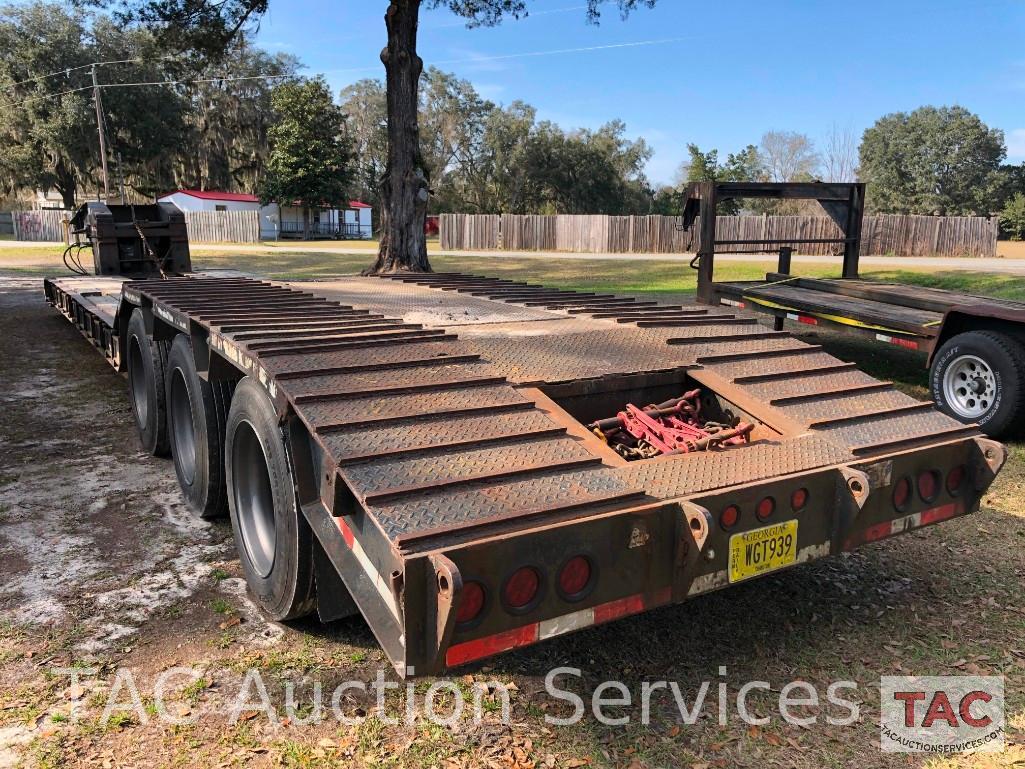 1988 Interstate 50 Ton Detachable Gooseneck Trailer