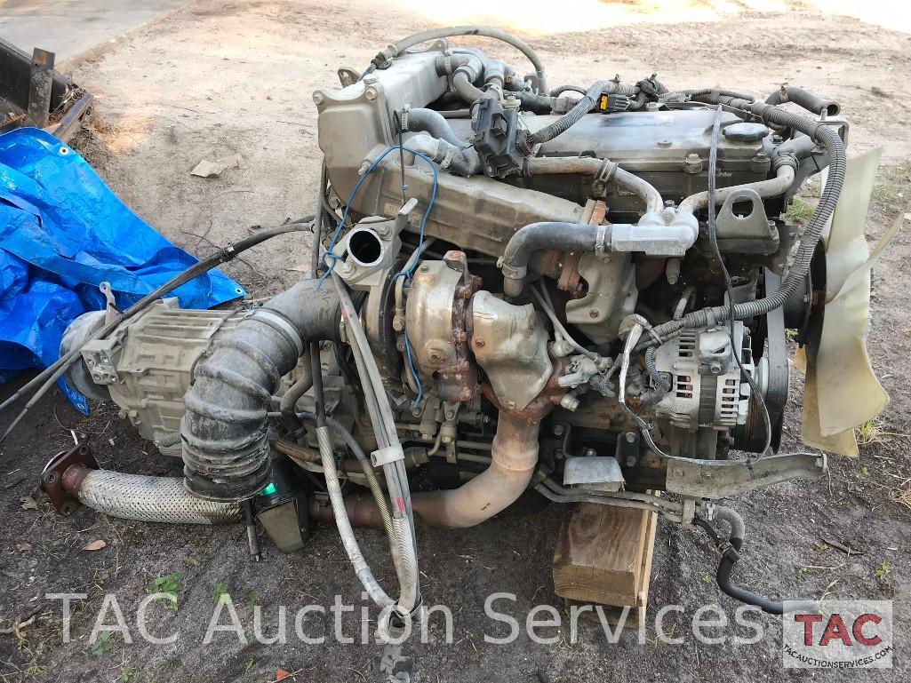 Engine and Transmission for 2015 Isuzu NRR