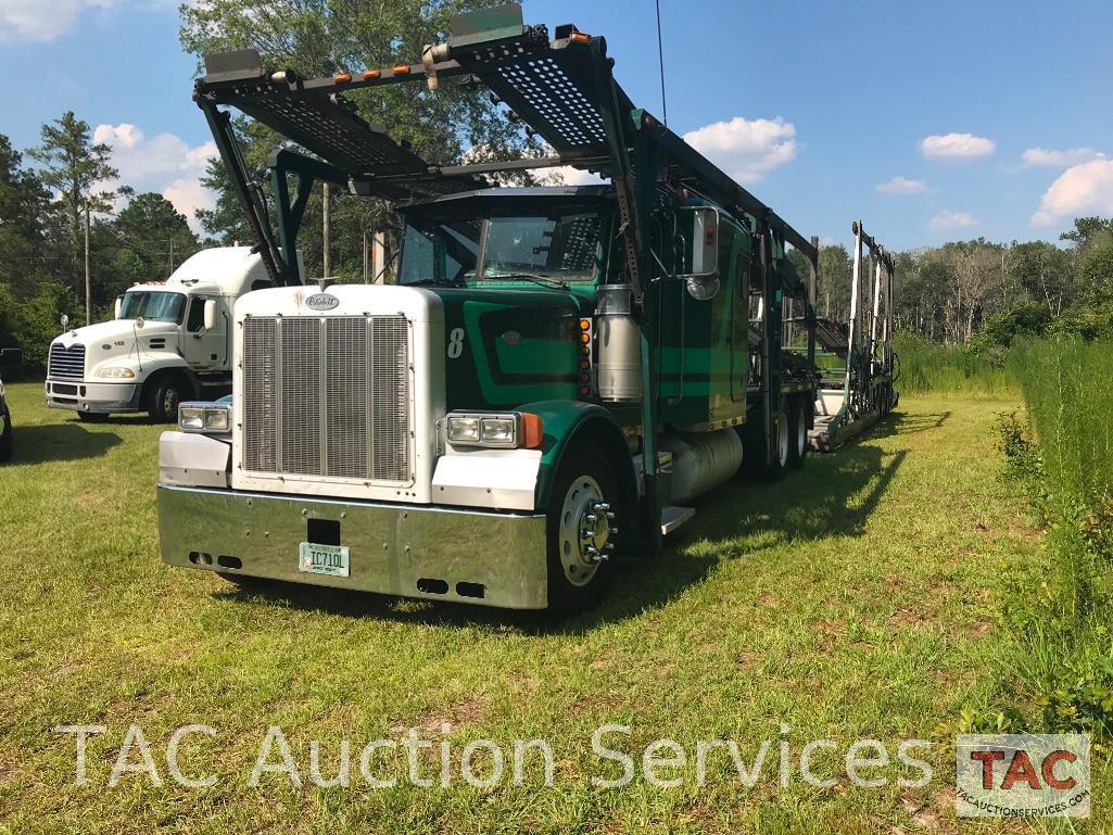 1999 Peterbilt 379 Car Hauler with 2001 Cottrell Trailer