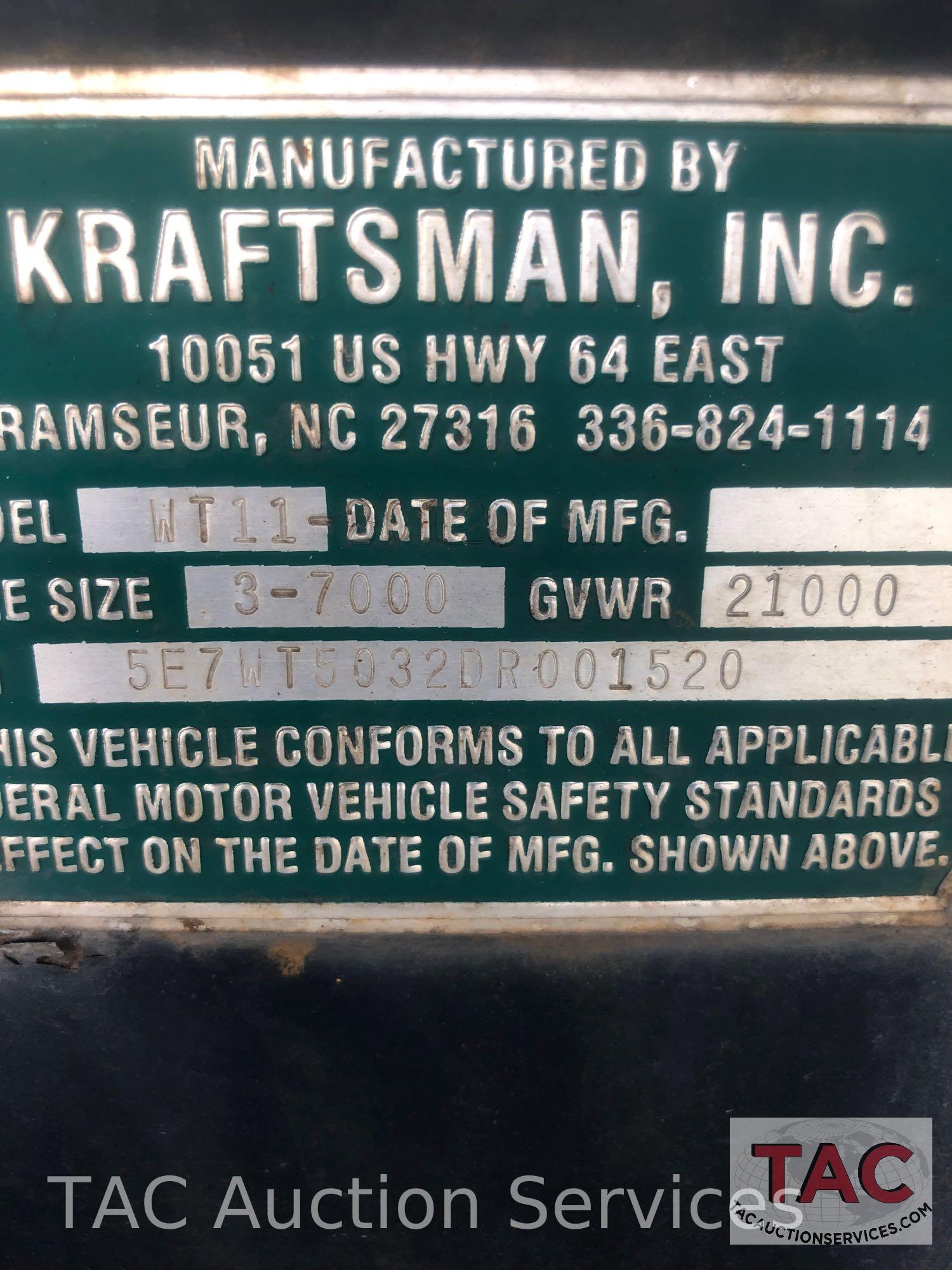 2013 Kraftsman WT11 Mode Car Hauler