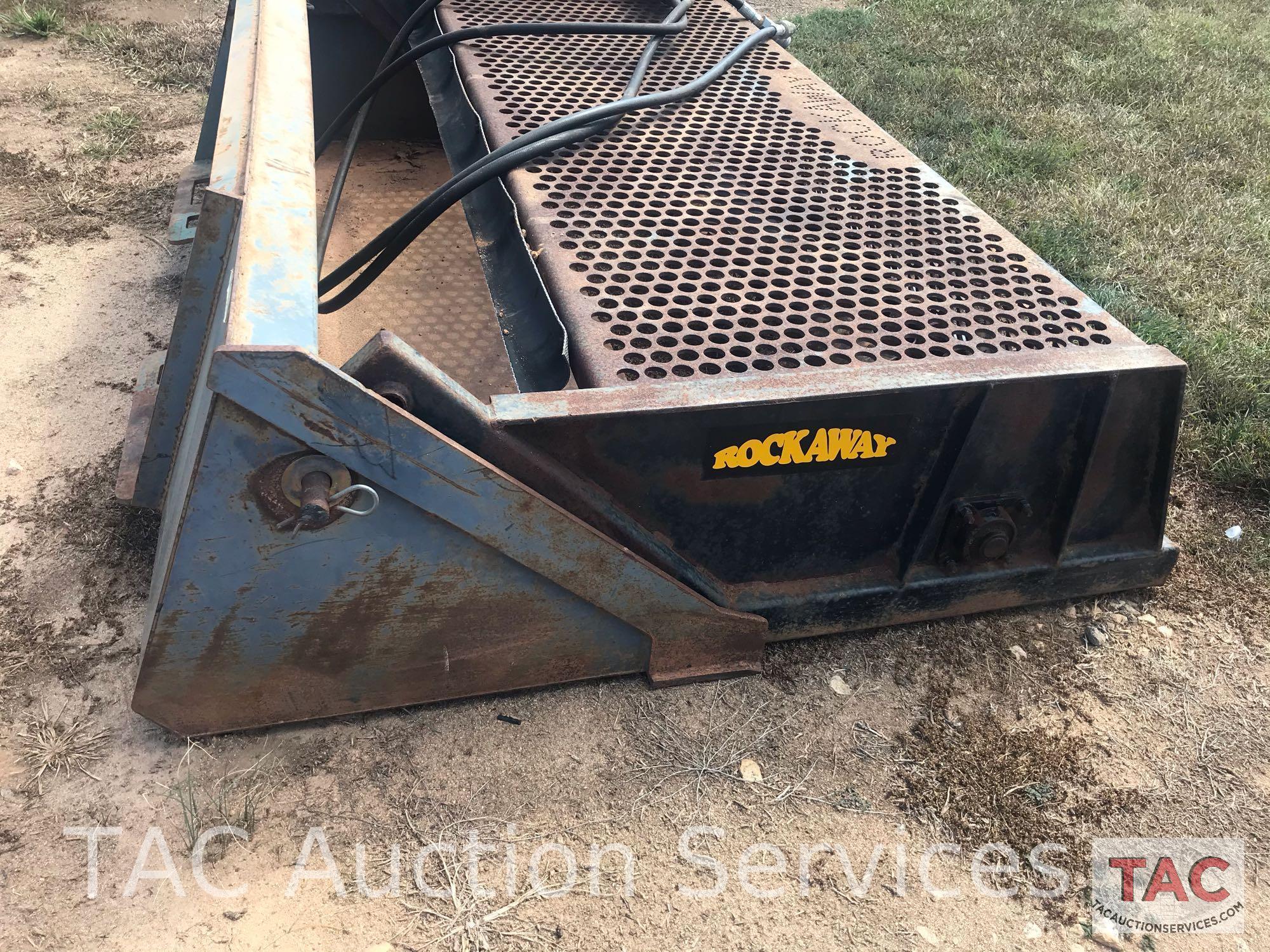 Rockaway 74 Inch Hydraulic Rock Rake for Skid Steers