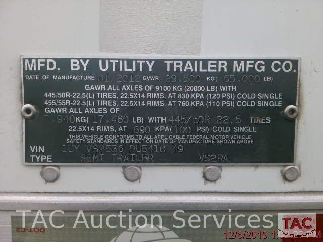 2013 Utility 3000R 53 foot Reefer Trailer