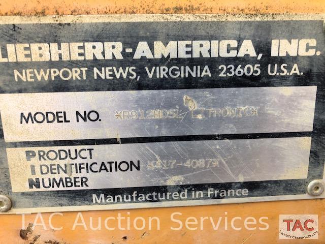 1987 Liebherr R912LC Litronic running parts machine