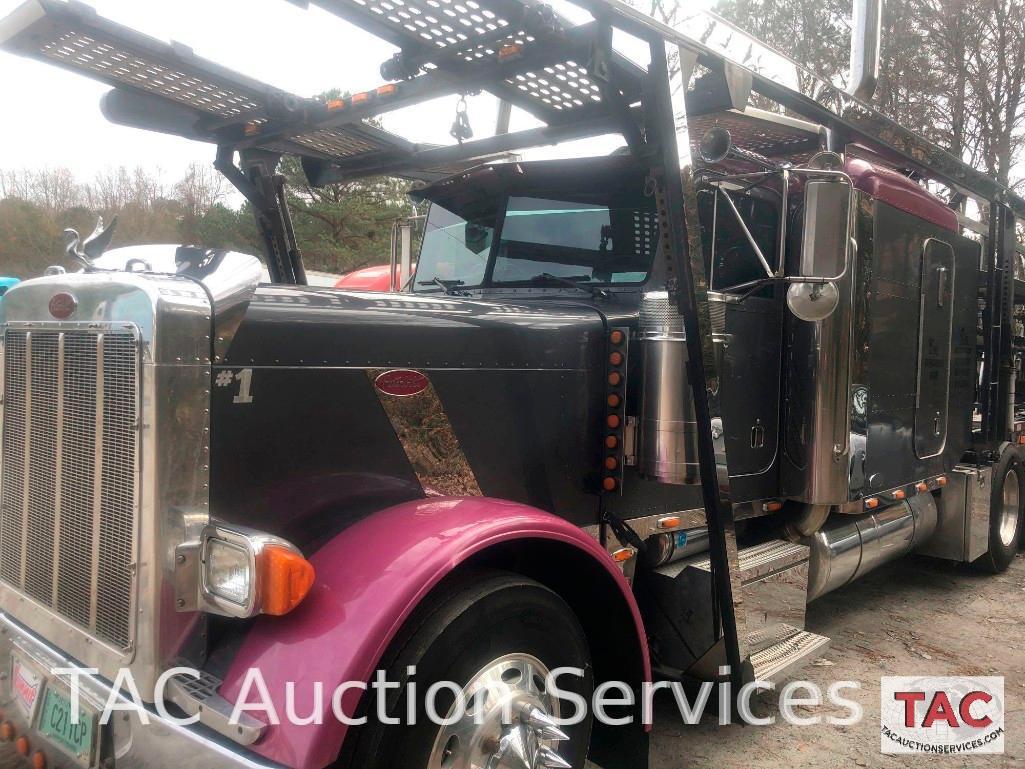 2001 Peterbilt 379 with 2001 Cottrell Trailer