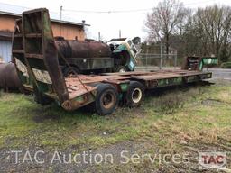 25 Foot Lowboy Trailer