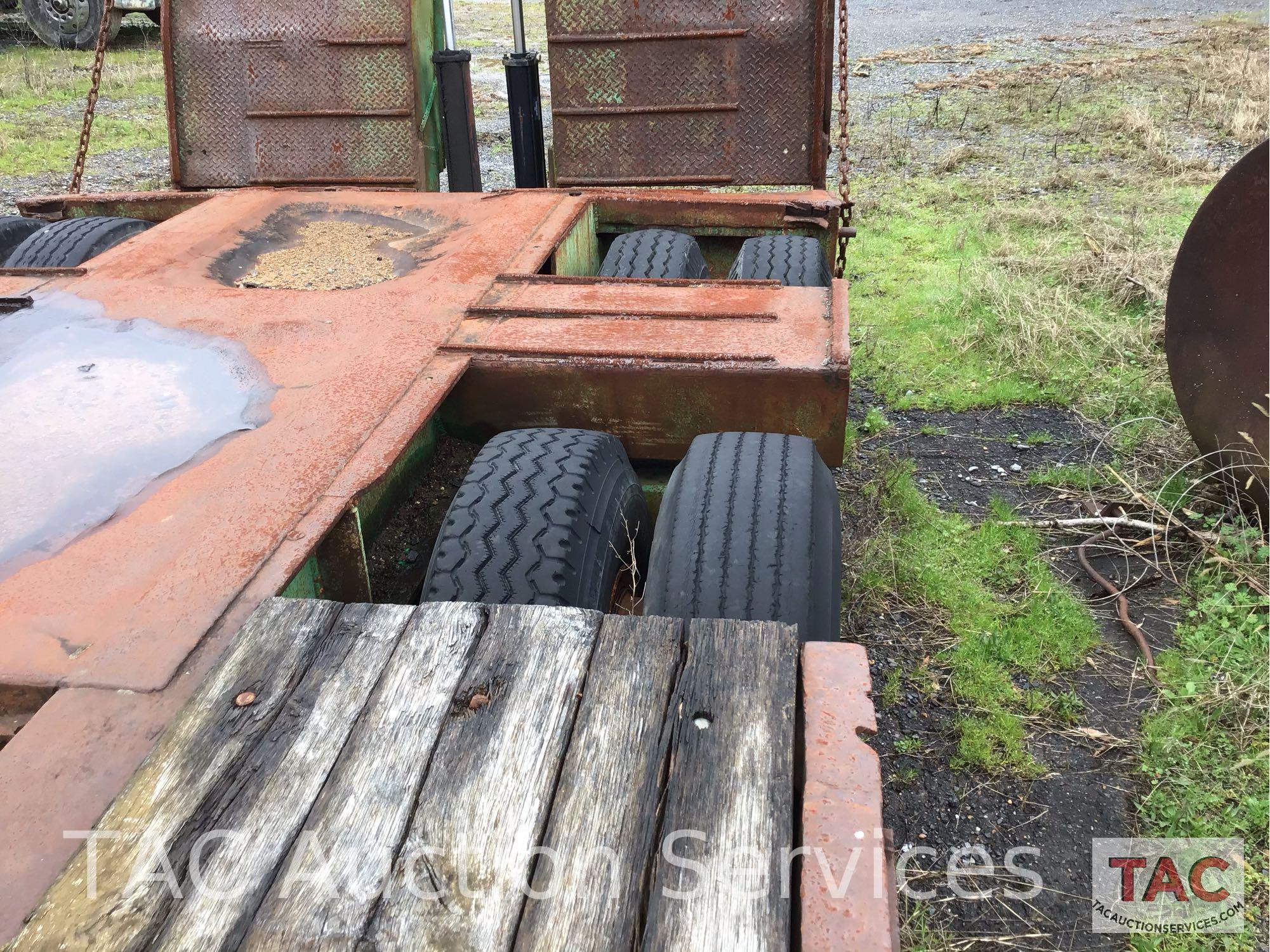 25 Foot Lowboy Trailer