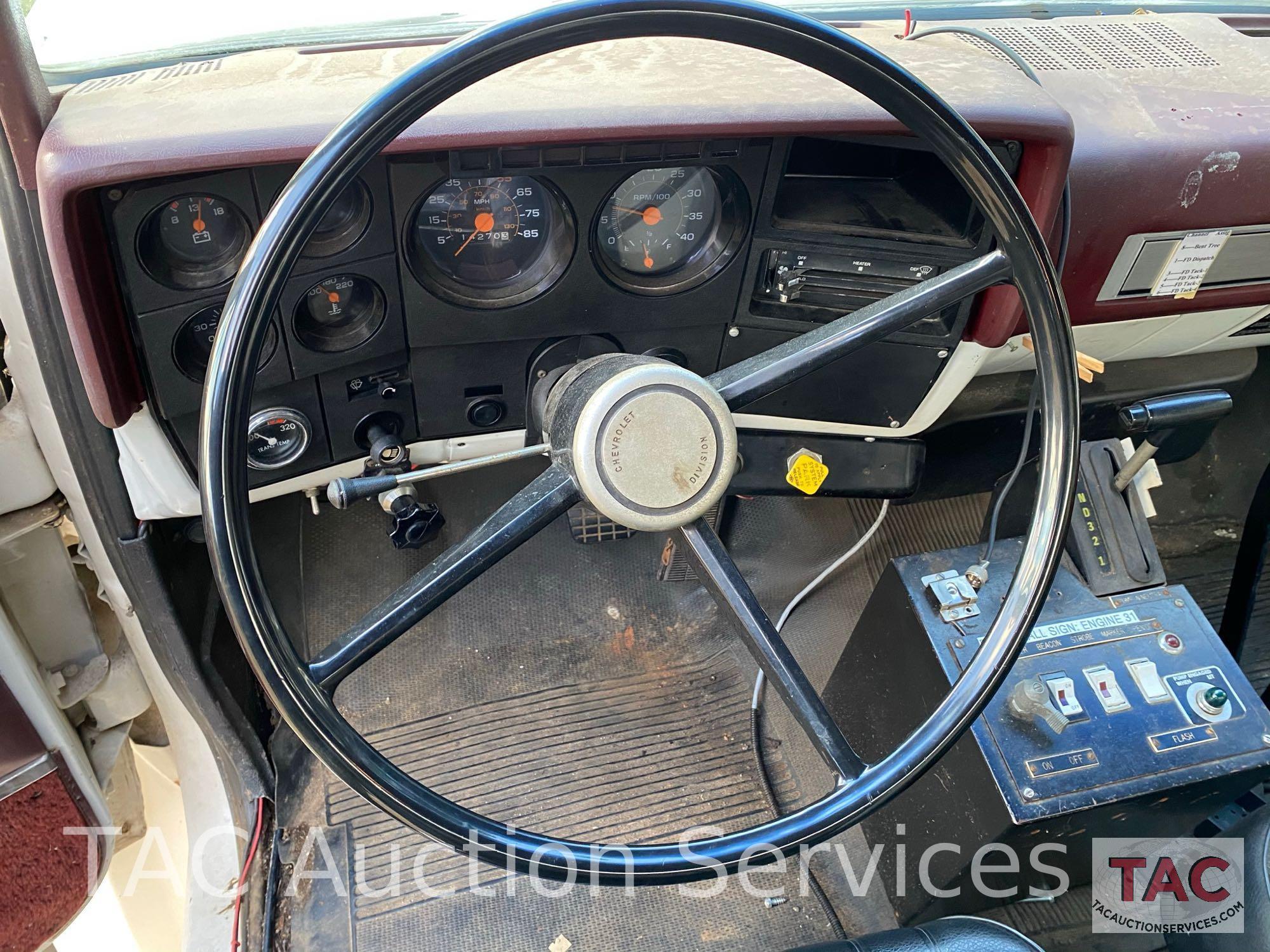 1985 Chevrolet 70 Series Fire Truck