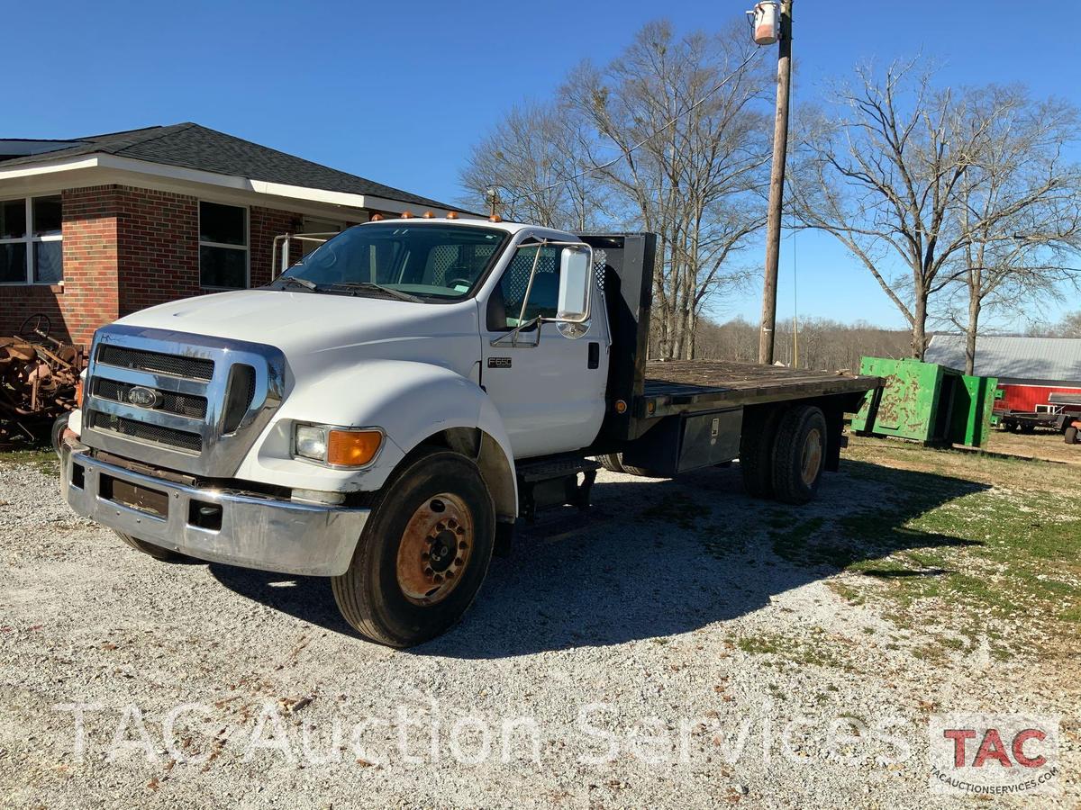 2007 Ford F-650 Flat Bed