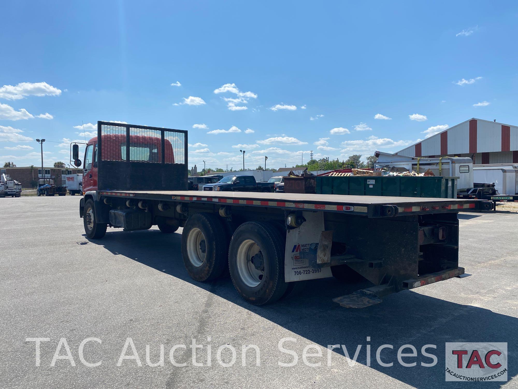 2005 Isuzu FXR Flat Bed