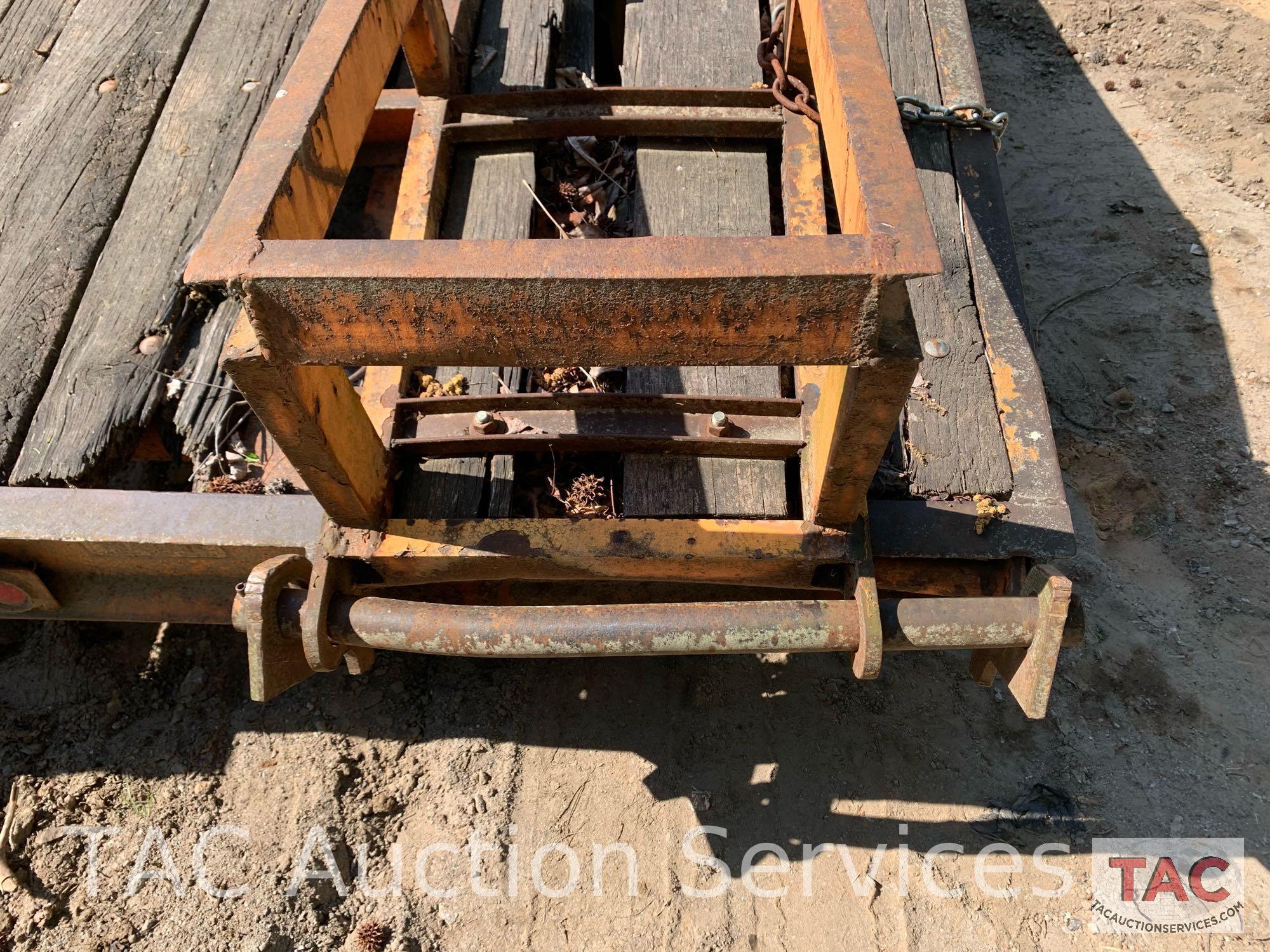 1985 Bame BT92DE Flatbed Trailer