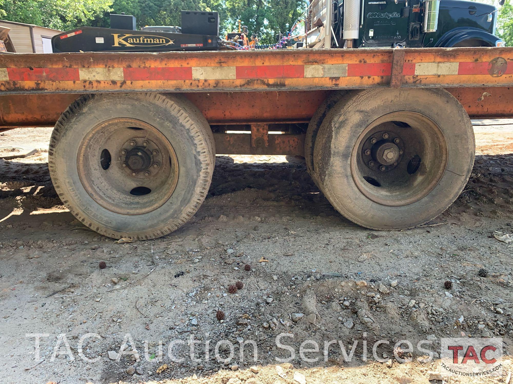 1985 Bame BT92DE Flatbed Trailer