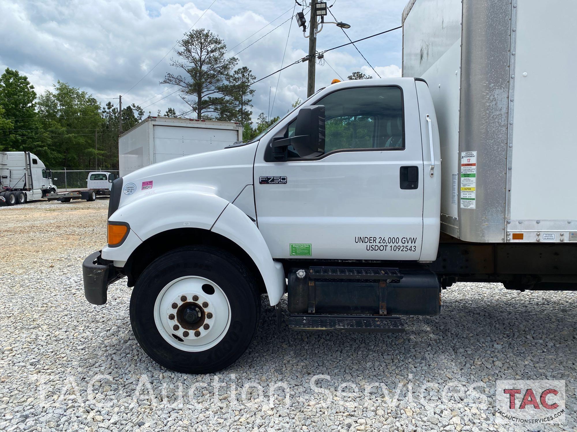 2013 Ford F-750 Box Truck