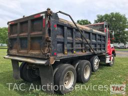 2000 Volvo Autocar Tri Axle Dump Truck