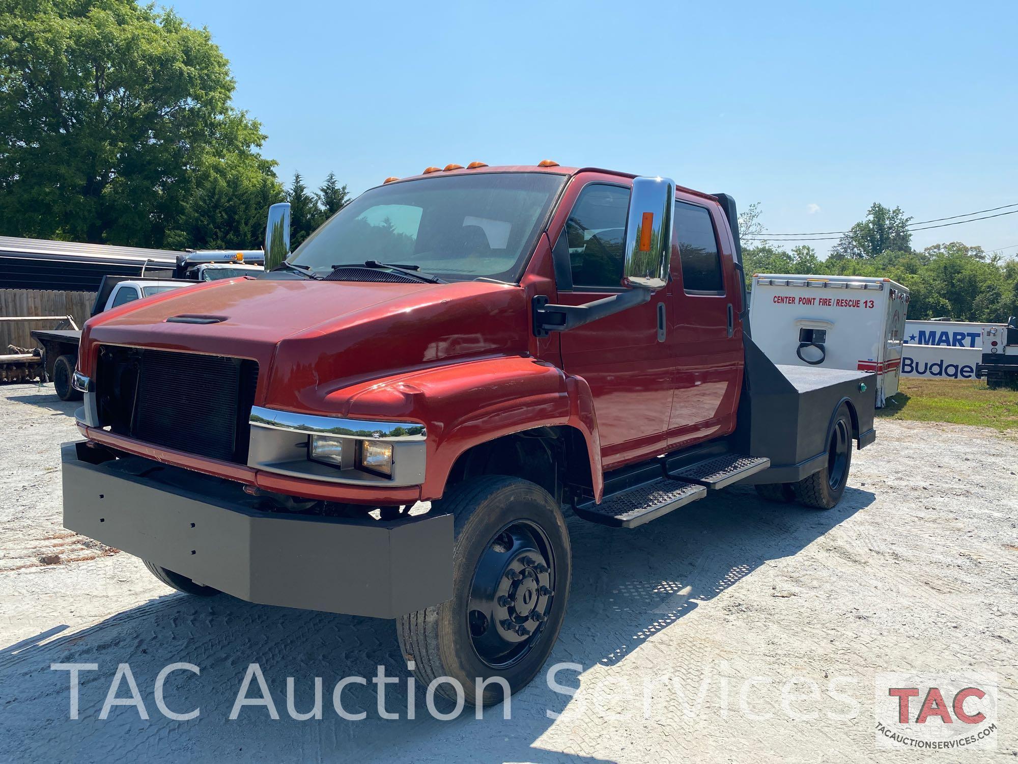 2006 GMC Kodiak C4500 Flat Bed Truck