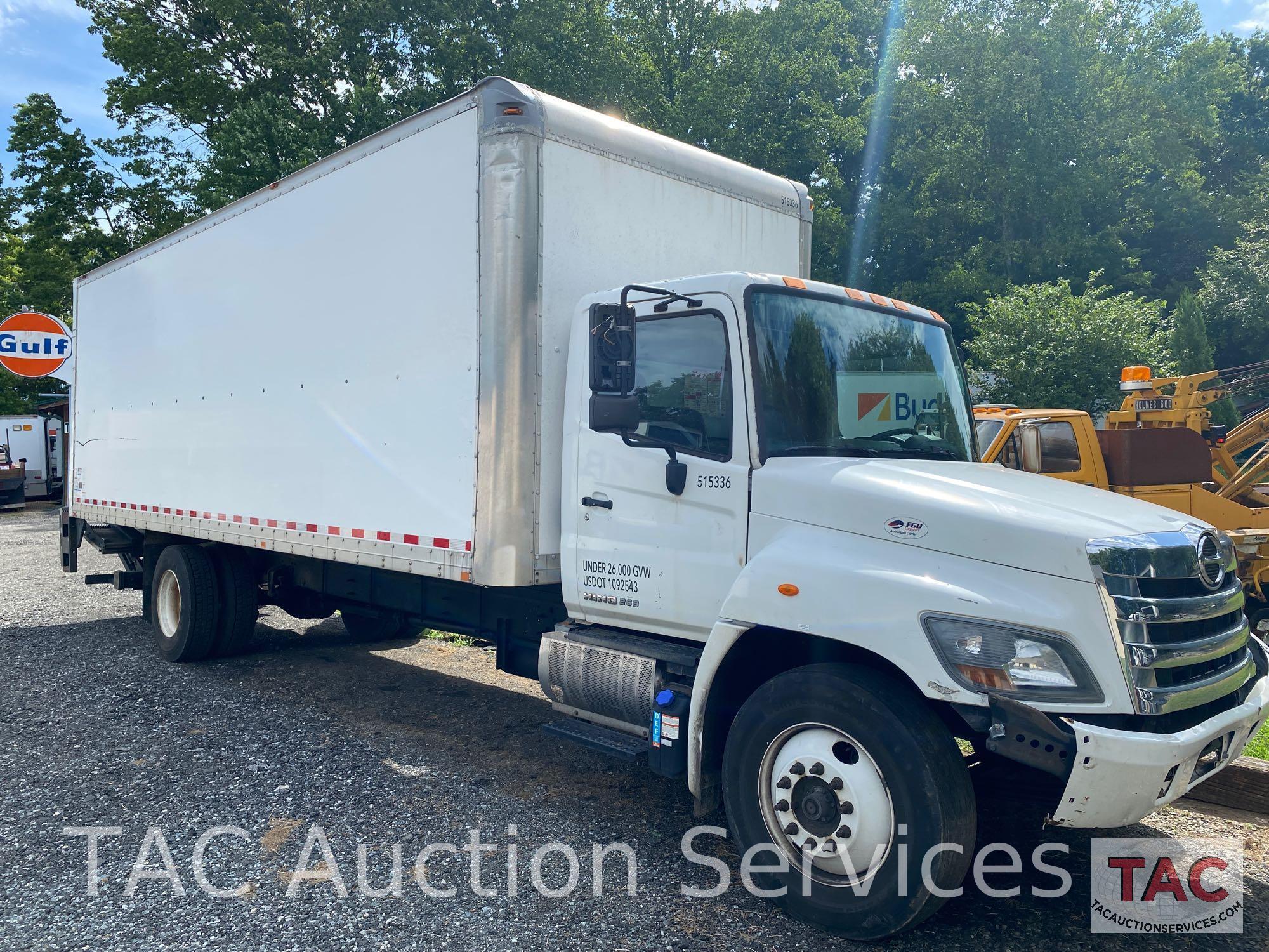 2016 Hino 268 Box Truck