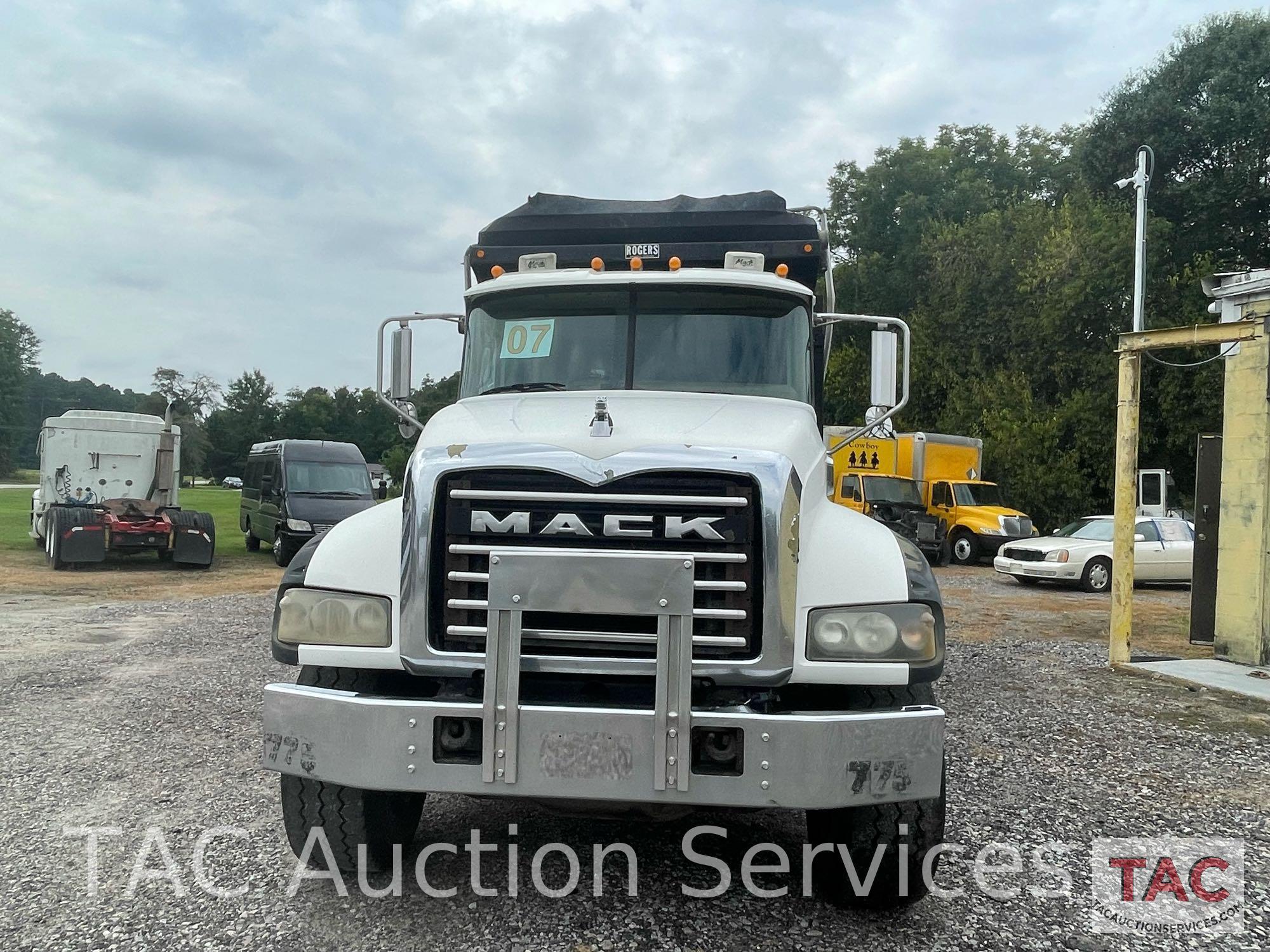 2007 Mack M7 Tri-Axle Dump Truck