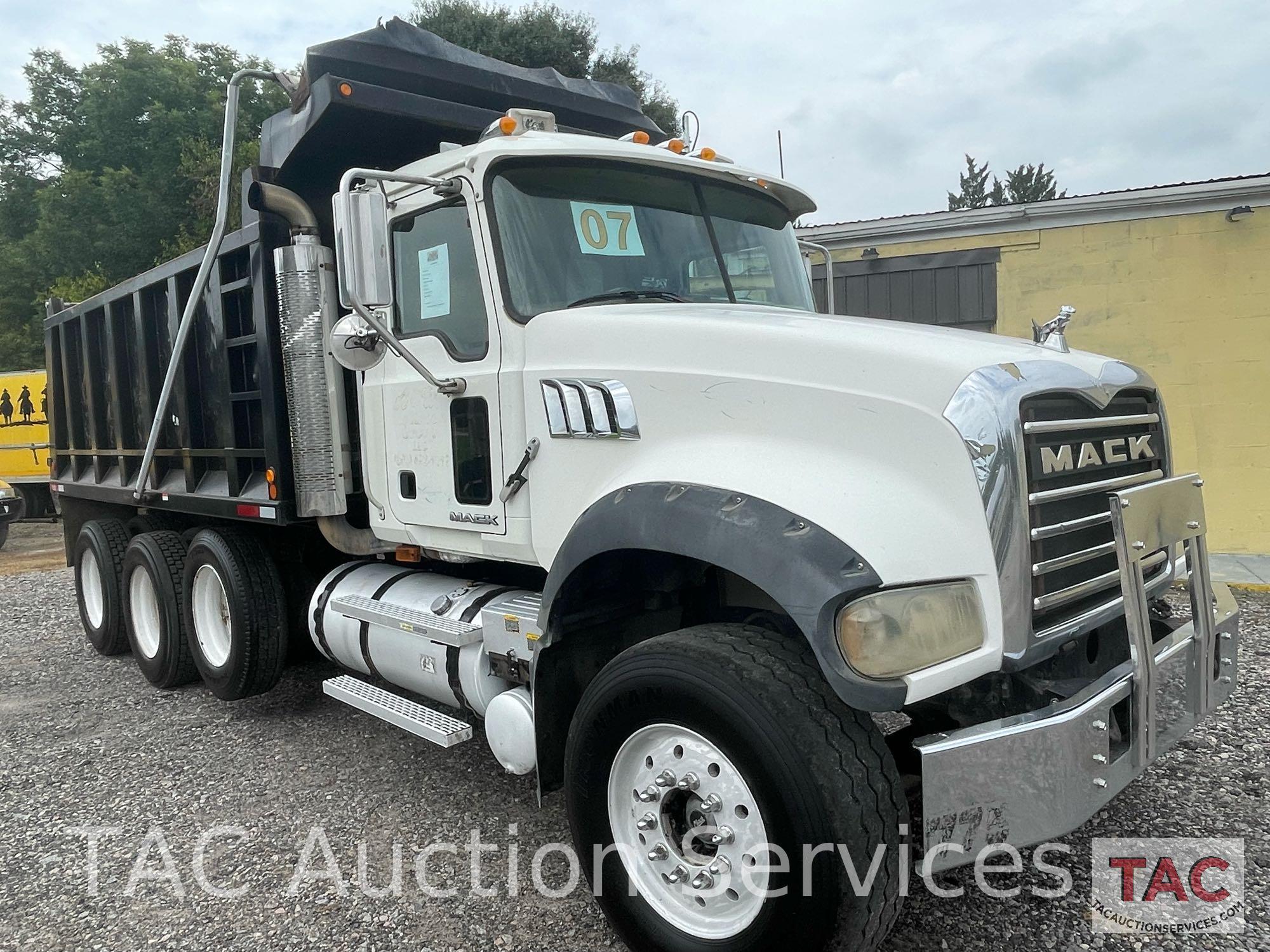 2007 Mack M7 Tri-Axle Dump Truck