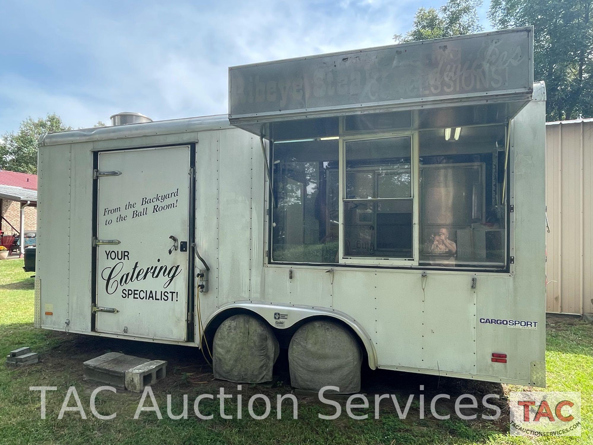 2002 American Bumper Pull Food Trailer