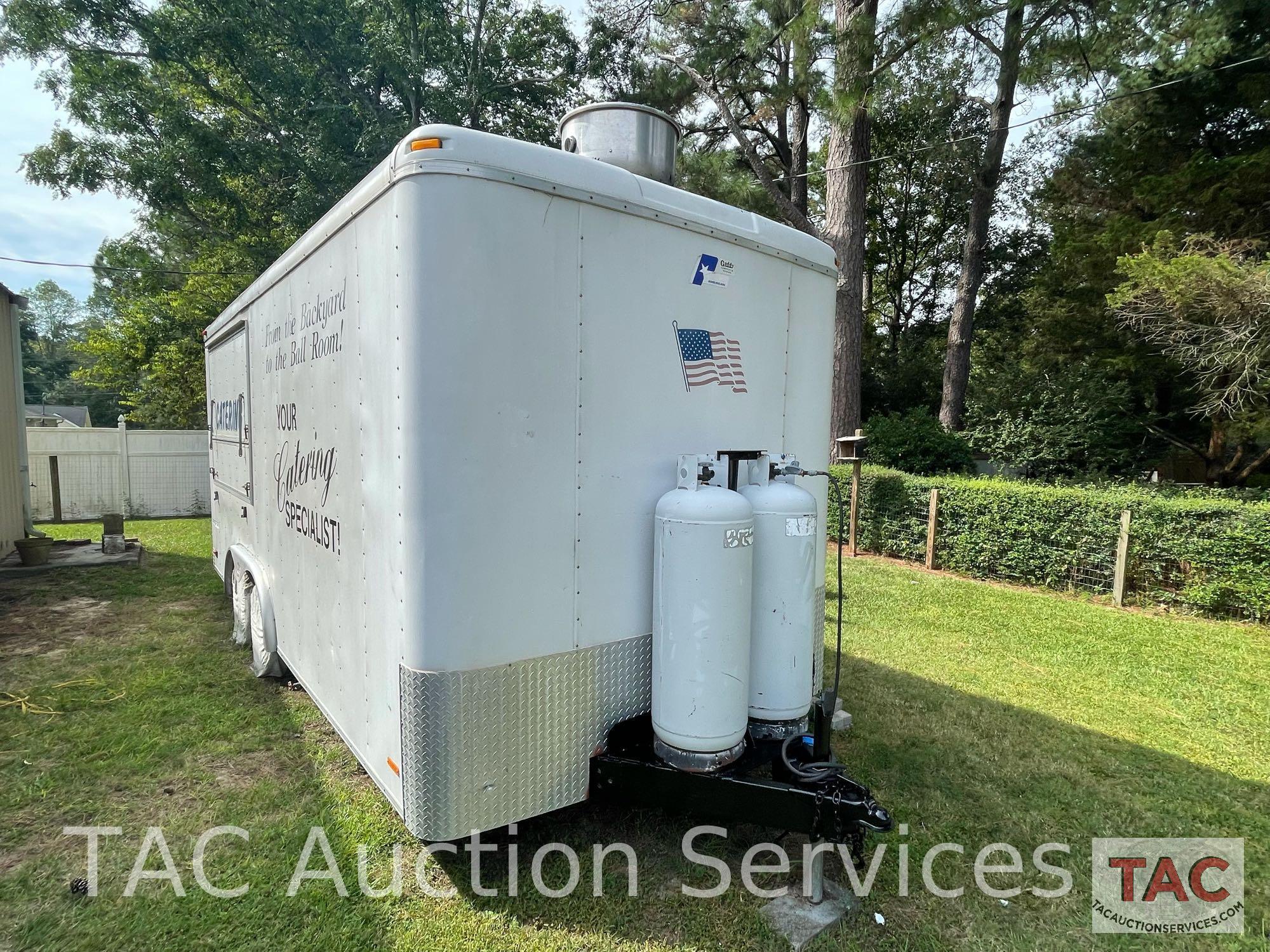 2002 American Bumper Pull Food Trailer