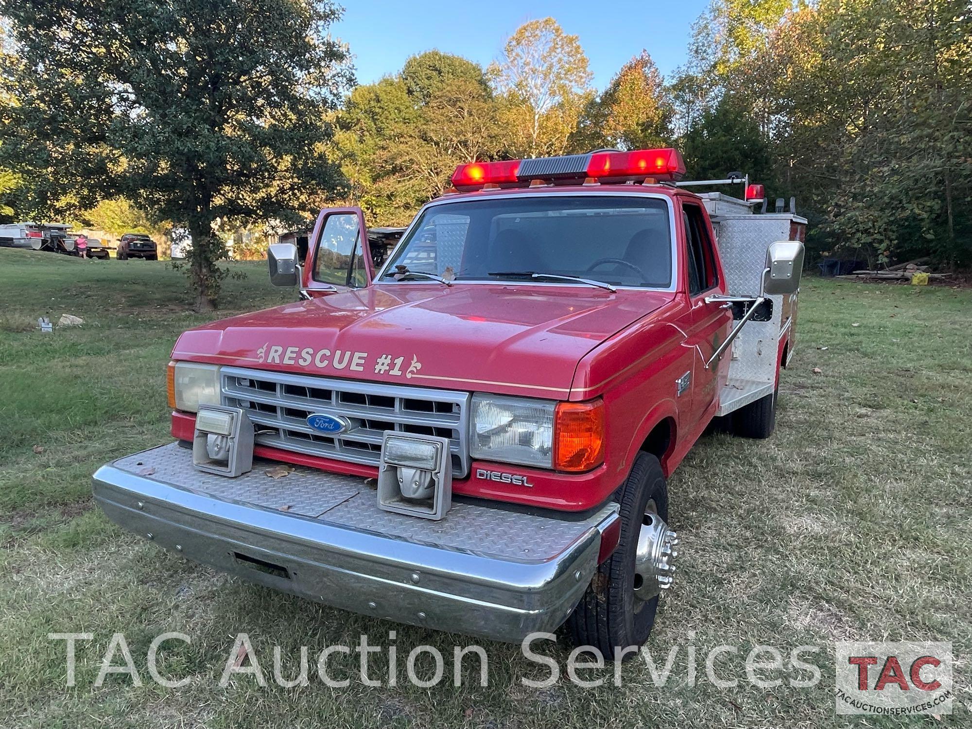 1990 Ford F-450 Super Duty Fire Truck