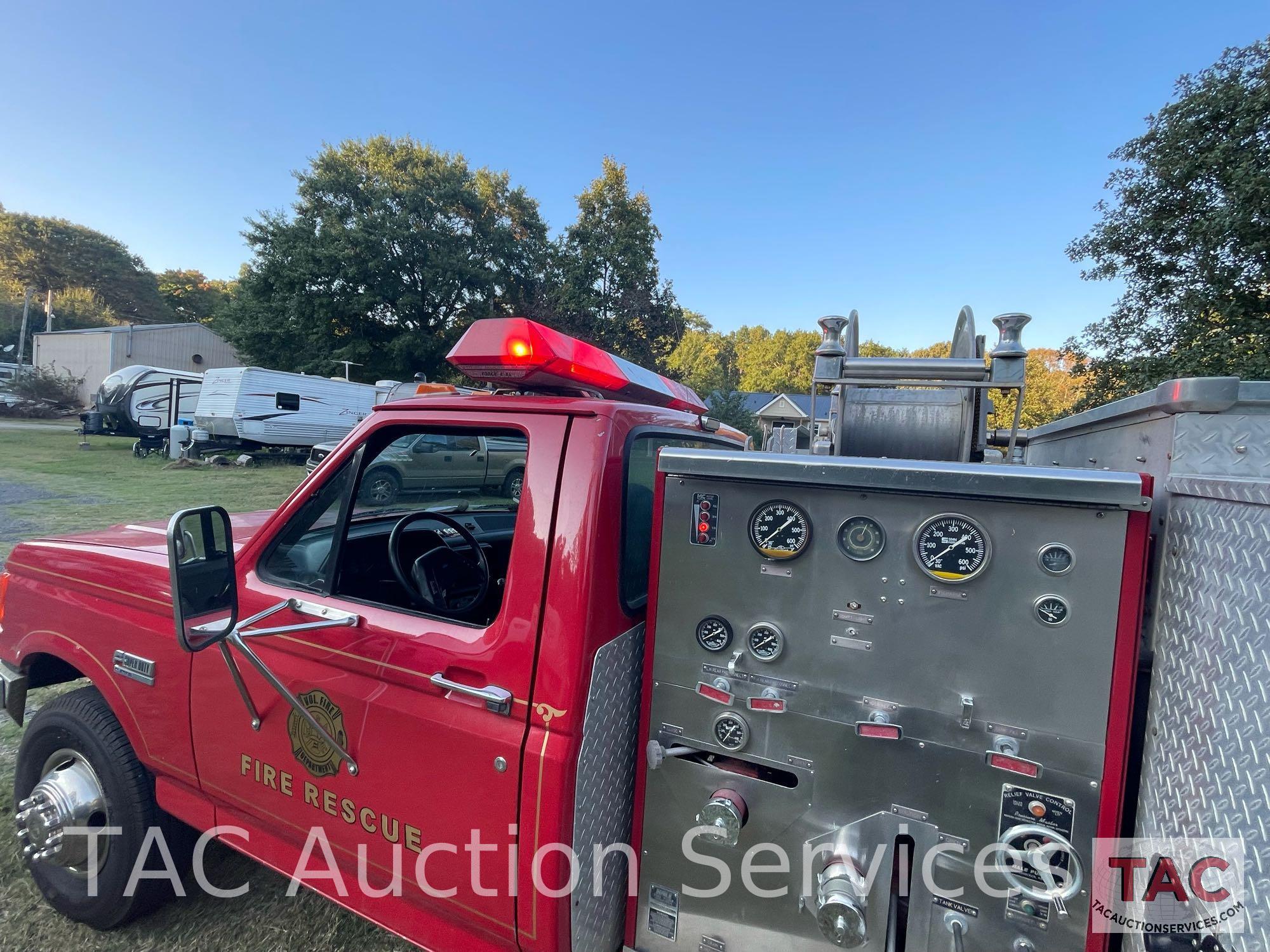 1990 Ford F-450 Super Duty Fire Truck