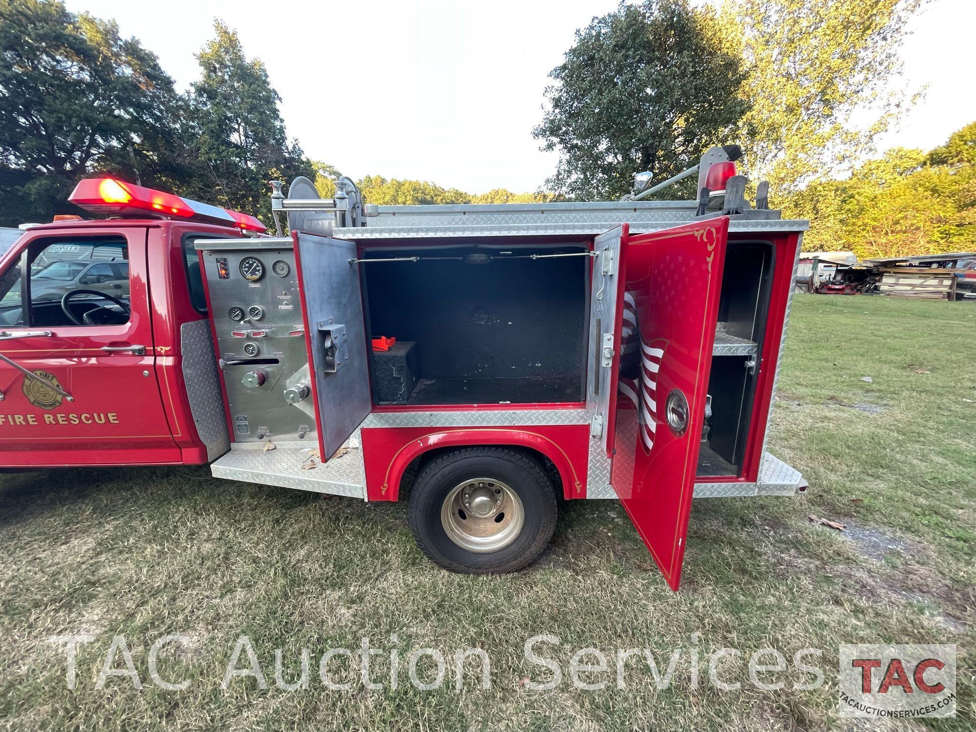 1990 Ford F-450 Super Duty Fire Truck