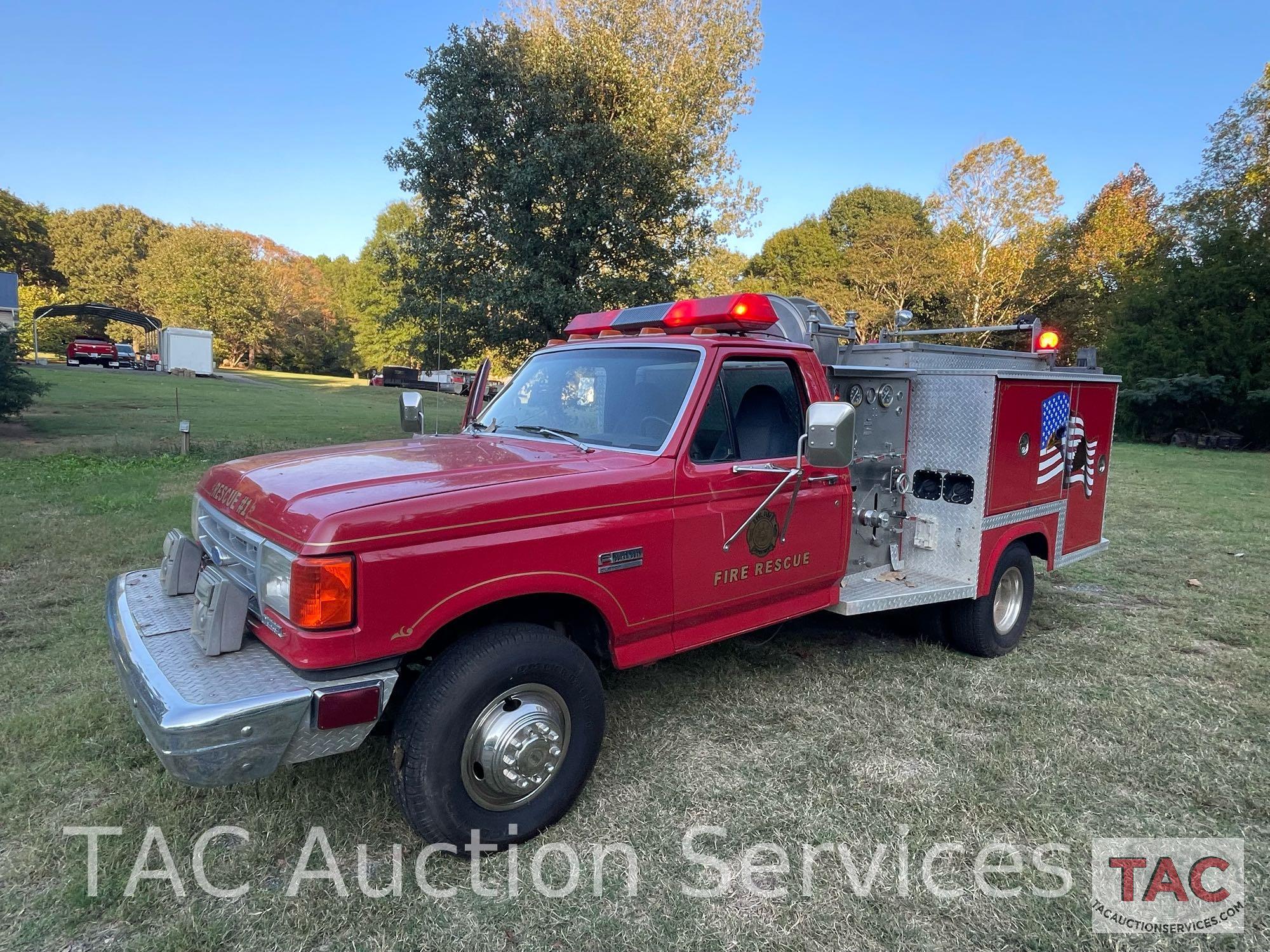 1990 Ford F-450 Super Duty Fire Truck